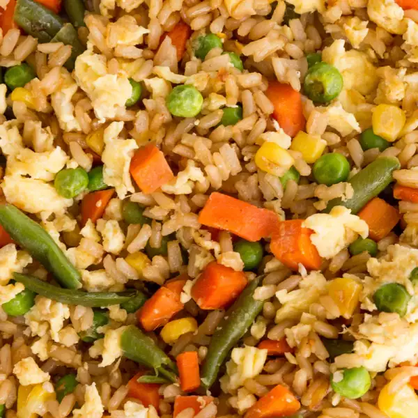 Vegetables Rice/Arroz con vegetales
