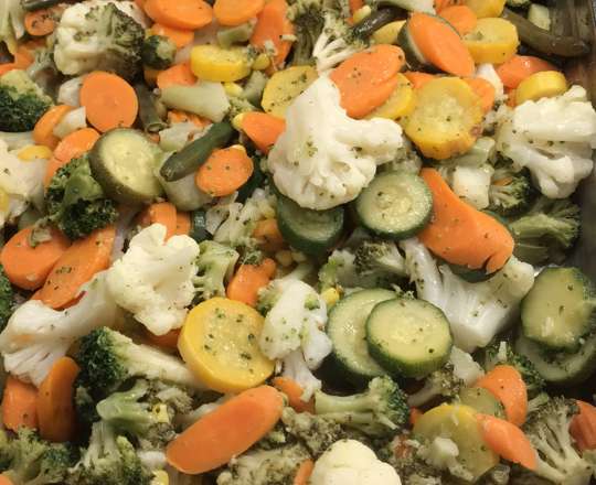 Steamed Vegetables