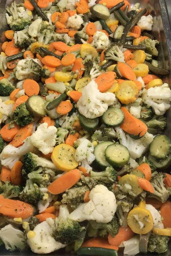 Steamed Vegetables