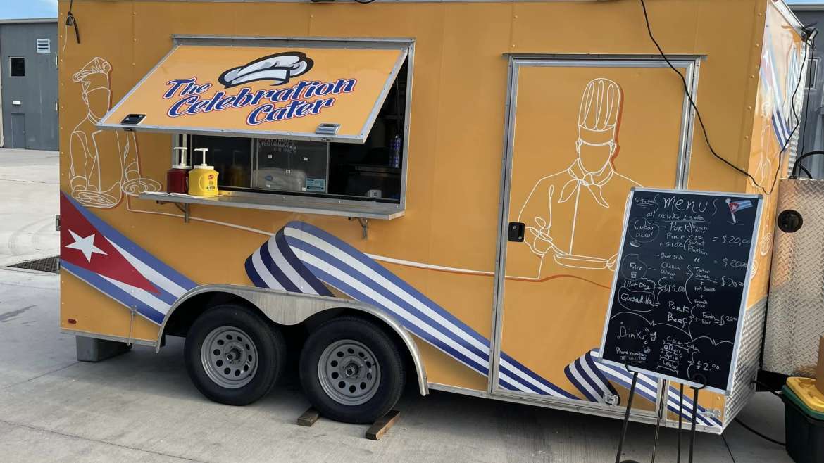 You can hire our Food Truck for your event.